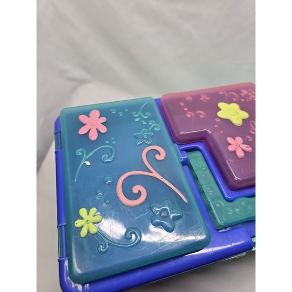 Littlest Pet Shop Blue Carry Storage Case Tackle Box- NO LATCH- Read Description - Picture 4 of 15